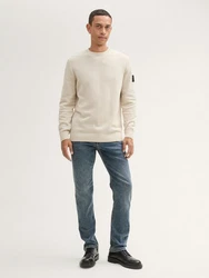 TOM TAILOR Straight-Jeans MARVIN Blau/Hellblau