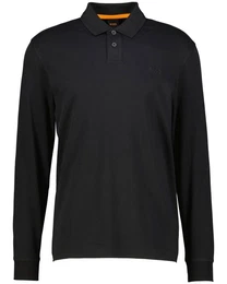 Poloshirt Herren Langarm-Poloshirt PE-INTERLOCK (1-tlg)