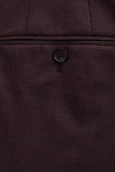 Next Anzughose Strukturiert Tailored Fit Dunkelrot/Bordeaux/Rosa/Lila
