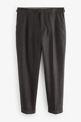 Next Anzughose aus Wollgemisch Dunkelgrau/Braun/Khaki/Grau/Hellgrau
