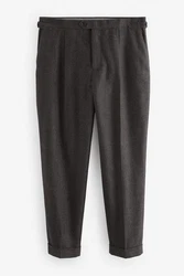 Next Anzughose aus Wollgemisch Dunkelgrau/Braun/Khaki/Grau/Hellgrau