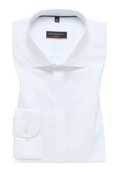 Eterna Langarmhemd SLIM FIT Weiß/Braun/Creme/Dunkelblau/Dunkelrot