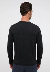 Eterna T-Shirt Dunkelgrau/Grau/Schwarz