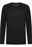 Eterna T-Shirt Dunkelgrau/Grau/Schwarz