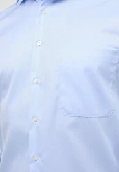Eterna Businesshemd Comfort Fit Kentkragen Hellblau