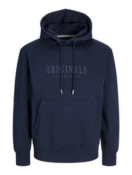 Jack & Jones Hoodie JORFREDERIKSBERG Dunkelblau