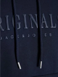 Jack & Jones Hoodie JORFREDERIKSBERG Dunkelblau