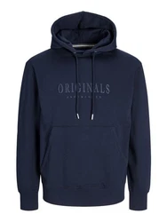 Jack & Jones Hoodie JORFREDERIKSBERG Dunkelblau