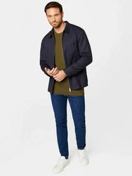 LINDBERGH Langarmshirt oliv