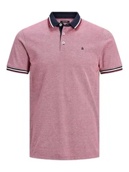 Jack & Jones Shirt JJEPaulos Rot/Rosa/Lila