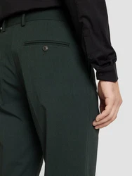 SELECTED HOMME Bügelfaltenhose SLHLIAM Dunkelgrün/Grün/Khaki