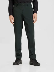 SELECTED HOMME Bügelfaltenhose SLHLIAM Dunkelgrün/Grün/Khaki