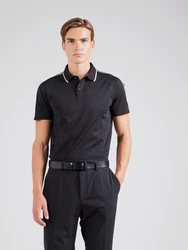GUESS Poloshirt QUATTRO schwarz/wei