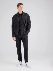 GUESS Poloshirt QUATTRO schwarz/wei