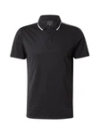 GUESS Poloshirt QUATTRO schwarz/wei