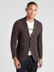 SELECTED HOMME Sakko SLHLIAM Dunkelbraun/Braun/Dunkelrot/Grau/Bordeaux