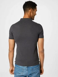 JACK & JONES Poloshirt JJEPaulos Paulos Dunkelgrau (3613)