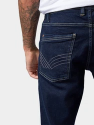 TOM TAILOR Jeans 'Josh' Dunkelblau/Lila/Blau