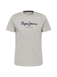 Pepe Jeans T-Shirt 'Eggo' dunkelblau/graumeliert/rot
