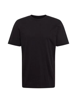 SELECTED HOMME T-Shirt SLHRELAXCOLMAN Schwarz/Dunkelgrau