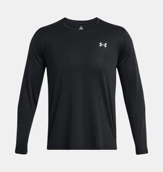 Under Armour Langarmshirt UA LAUNCH LONGSLEEVE Rot/Schwarz/Dunkelblau