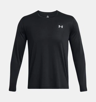 Under Armour Langarmshirt UA LAUNCH LONGSLEEVE Rot/Schwarz/Dunkelblau
