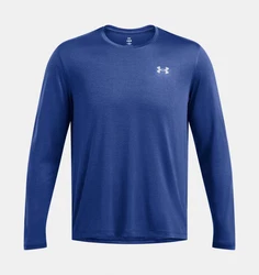 Under Armour Langarmshirt UA LAUNCH LONGSLEEVE Hellblau/Dunkelblau/Blau/Rot