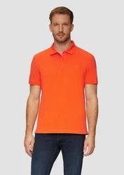 s.Oliver Kurzarmshirt Poloshirt Orange