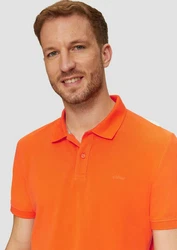 s.Oliver Kurzarmshirt Poloshirt Orange