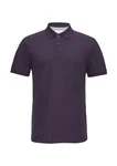 s.Oliver Kurzarmshirt Poloshirt Dunkelblau/Lila