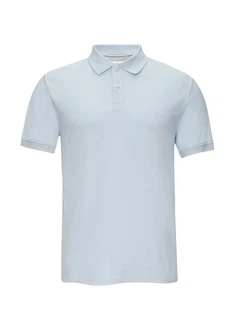 s.Oliver Kurzarmshirt Poloshirt Hellblau/Blau s.Oliver Kurzarmshirt Poloshirt Hellblau/Blau