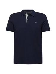 TOM TAILOR Poloshirt Dunkelblau/Blau