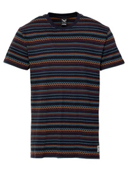 iriedaily T-Shirt Chop Chop Mischfarben/Dunkelblau/Schwarz
