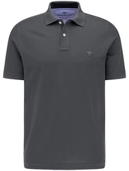 FYNCH-HATTON Poloshirt Basic Dunkelgrau/Grau/Dunkelblau