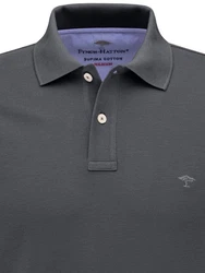 FYNCH-HATTON Poloshirt Basic Dunkelgrau/Grau/Dunkelblau