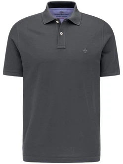FYNCH-HATTON Poloshirt Basic Dunkelgrau/Grau/Dunkelblau FYNCH-HATTON Poloshirt Basic Dunkelgrau/Grau/Dunkelblau