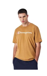 Champion Kurzarmshirt Crewneck T-Shirt BDC Braun/Gelb/Orange