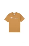 Champion Kurzarmshirt Crewneck T-Shirt BDC Braun/Gelb/Orange