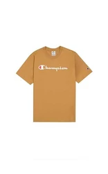 Champion Kurzarmshirt Crewneck T-Shirt BDC Braun/Gelb/Orange
