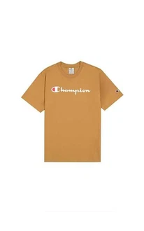Champion Kurzarmshirt Crewneck T-Shirt BDC Braun/Gelb/Orange Champion Kurzarmshirt Crewneck T-Shirt BDC Braun/Gelb/Orange