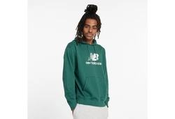 New Balance Kapuzensweatshirt Sport Essentials French Terry Logo Hoodie (NWG) Grün/Dunkelgrün