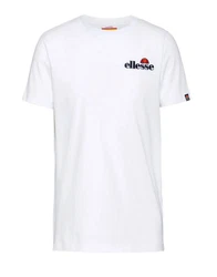 ellesse Voodoo T-Shirt Weiß/Dunkelrot/Rot/Schwarz/Creme
