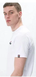 ellesse Voodoo T-Shirt Weiß/Dunkelrot/Rot/Schwarz/Creme