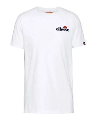 ellesse Voodoo T-Shirt Weiß/Dunkelrot/Rot/Schwarz/Creme