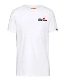 ellesse Voodoo T-Shirt Weiß/Dunkelrot/Rot/Schwarz/Creme