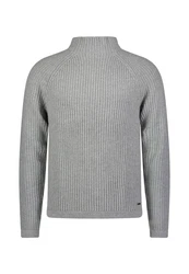 Roy Robson Strickpullover Grau/Hellgrau