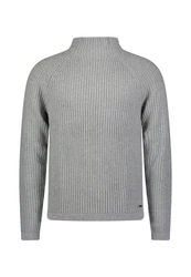 Roy Robson Strickpullover Grau/Hellgrau