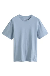 Next Essential T-Shirt mit Rundhalsausschnitt Hellblau/Blau/Grau