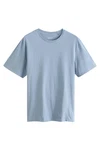 Next Essential T-Shirt mit Rundhalsausschnitt Hellblau/Blau/Grau