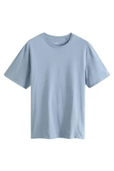 Next Essential T-Shirt mit Rundhalsausschnitt Hellblau/Blau/Grau
